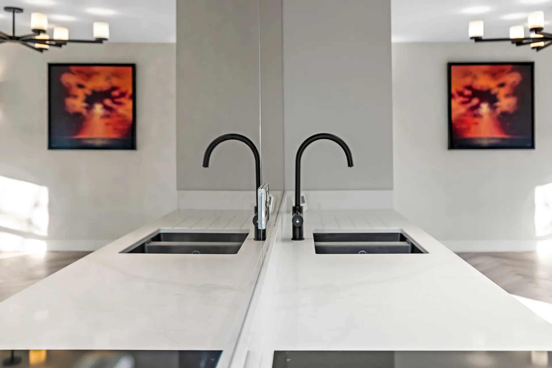 Apartment interior design at The Grove, Ilkley, West Yorkshire by Dean Heim & Co.